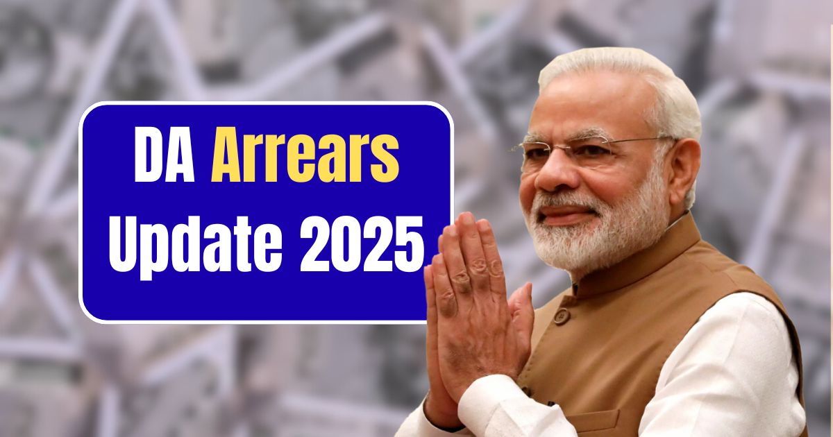 DA Arrears Update 2025