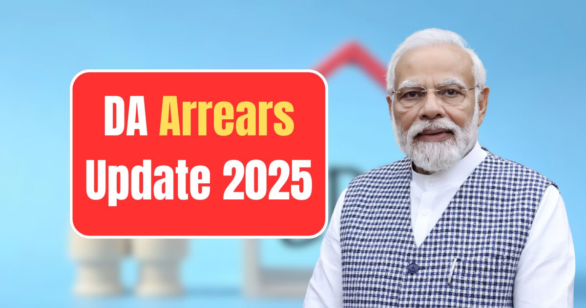 DA Arrears Update 2025