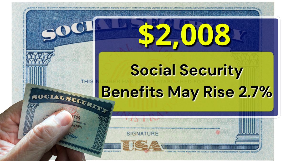 Social Security Benefits May Rise 2.7%