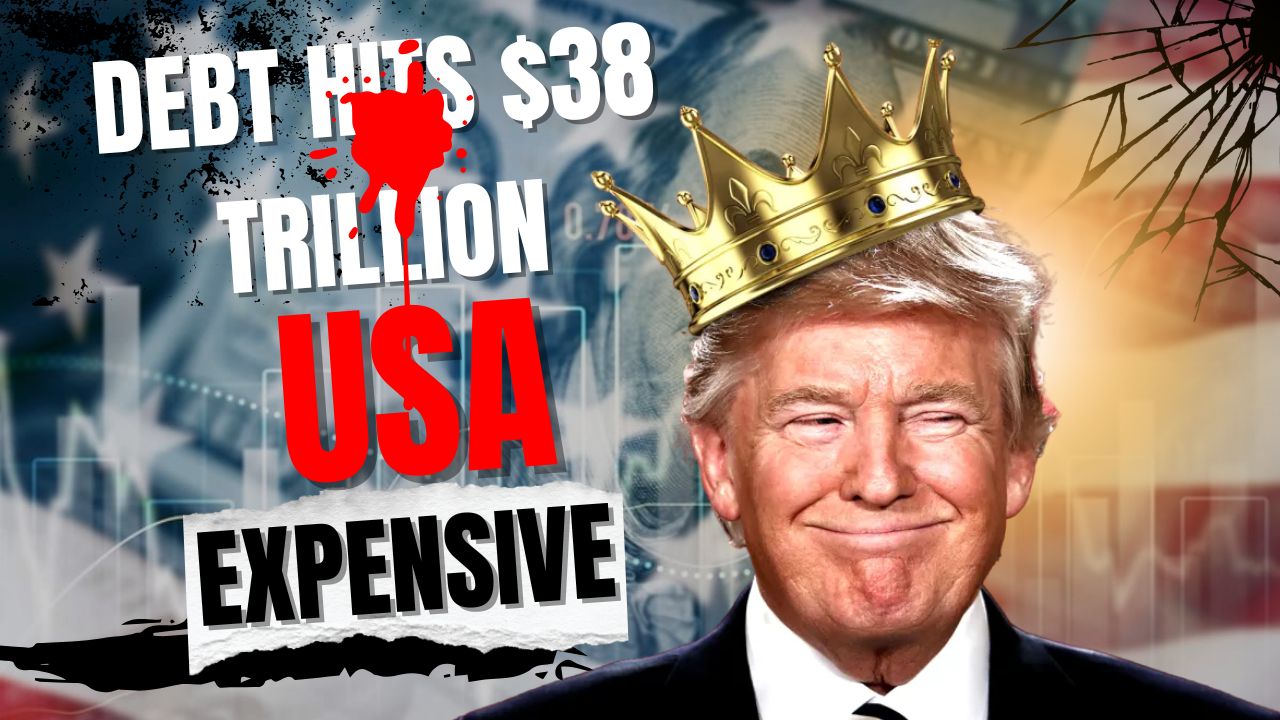 U.S. Debt Hits $38 Trillion