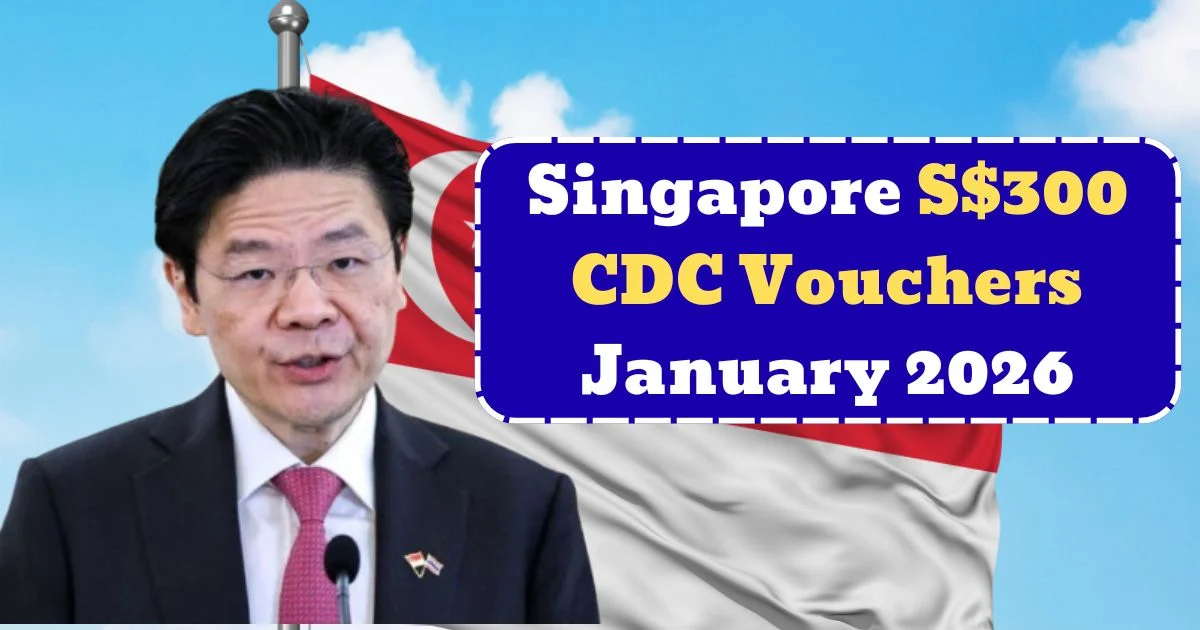Singapore S$300 CDC Vouchers